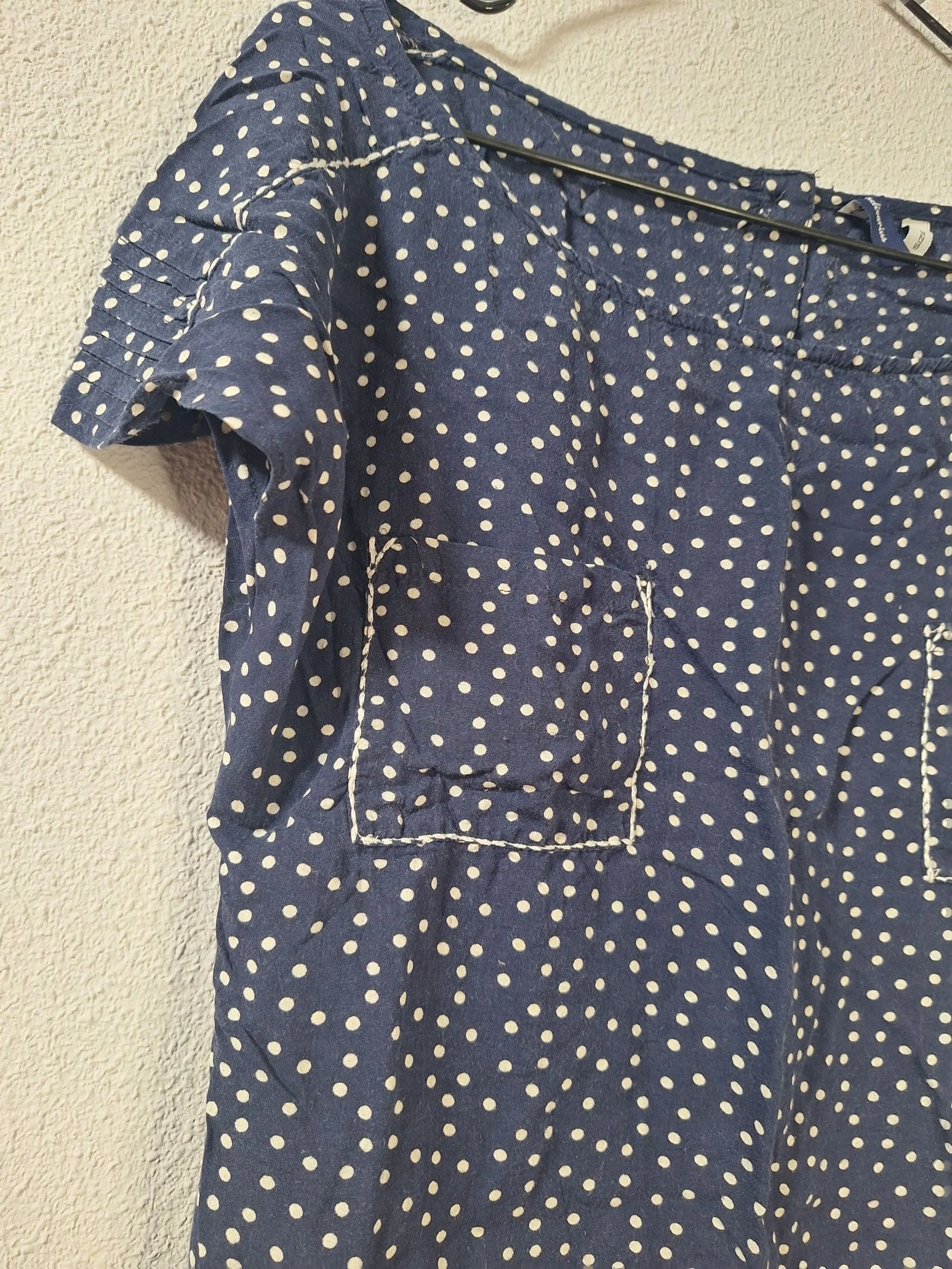 Chemisier à pois bleu – photo 2